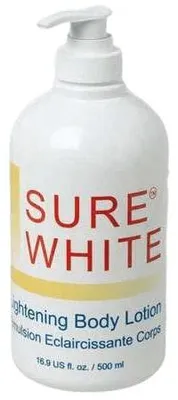 Obrázok produktu pre Zosvetľujúce telové mlieko Sure White 500ml