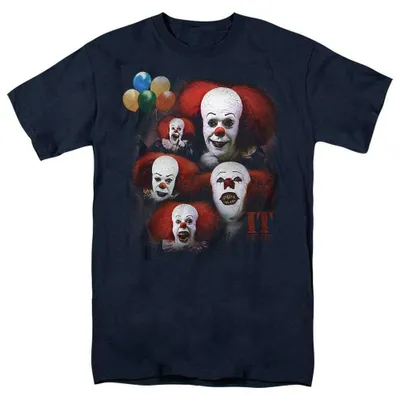 Produktbild von It (1990) - T-Shirt für Herren/Damen Uni TV40654 (M) (Marine)