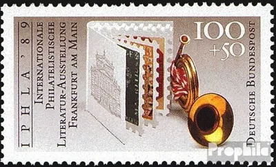 Produktbild von Briefmarken BRD (BR.Deutschland) 1989 Mi 1415 (kompl.Ausgabe) postfrisch Weltausstellung IPHLA 89