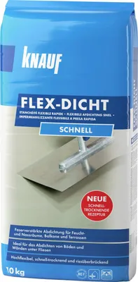 Produktbild von Knauf Flächenabdichtung Flex-Dicht schnell 10 kg