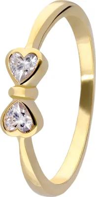 GLIZZ GL8556 Damenring mit Schleife Gold 333 / 8K 1