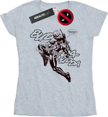 Produktbild von Marvel - "Budda Budda" T-Shirt für Damen BI17867 (S) (Grau)