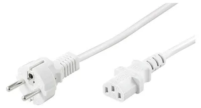 Produktbild von Goobay 96041, 5 m, Netzstecker Typ F, C13-Koppler, H05VV-F3G, 250 V