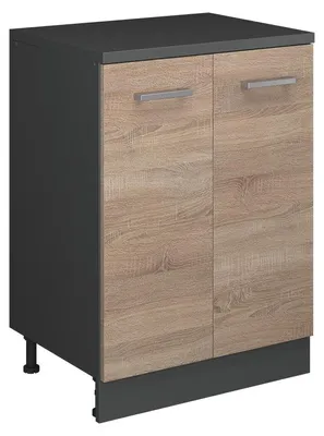 Image de Meuble pour combles Vicco Rion Sonoma 60x81.6cm sans pente avec 2 portes, Model 60806