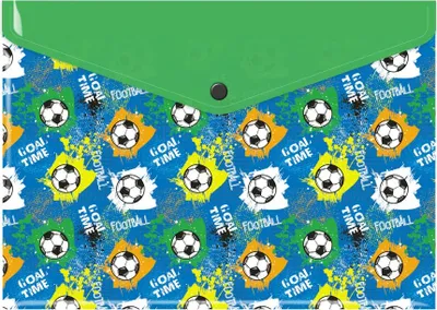 Image de Pochette A4 en PP avec motif football
