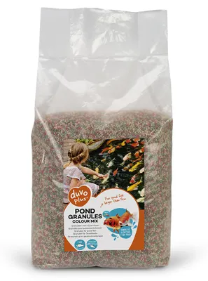 Productafbeelding van Duvo+ Vijverkorrels kleurmix 10L