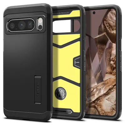 Produktbild von Spigen Tough Armor, Cover, Google, Google Pixel 8 Pro, 17 cm (6.7"), Schwarz