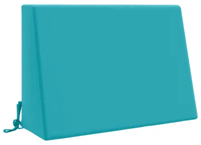 Image de Coussin lombaire SOEST, 100 % polyester, turquoise, 60 x 20 x 40 cm