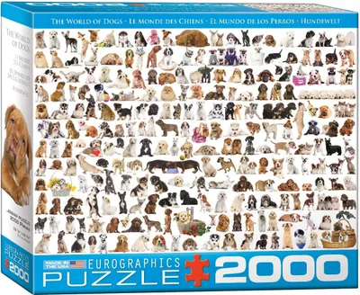 Immagine prodotto di 2000 pezzi puzzle mondo cane