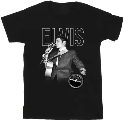 Produktbild von Elvis - T-Shirt für Herren BI44580 (4XL) (Schwarz)