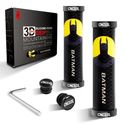 Obrázok produktu pre Riadidlá na bicykel, MTB, 22 mm, silikónové, dvojité upevnenie, protišmykové, tlmiace nárazy