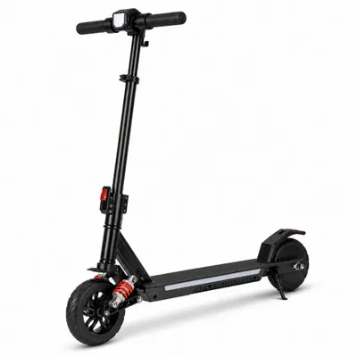 Produktbild von Draixcor Kinder E-Scooter 6,5 Zoll Elektroroller ab 10 Jahren, 150W, 14 km/h, 15 km Reichweite, LED-Licht, EBS-Bremse, Fußbremse, Federung, klappbar