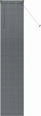 Produktbild von vidaXL Balkenjalousien Dunkelgrau 220 x 50 cm Aluminium