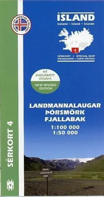 Obrázek produktu pro Landmannalaugar - Porsmörk 1 : 100 000