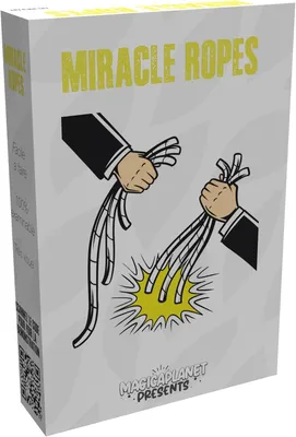 Productafbeelding van Miracle Ropes - Magische truc met 3 touwen - Eenvoudig en effectief - Amateurs of professionals