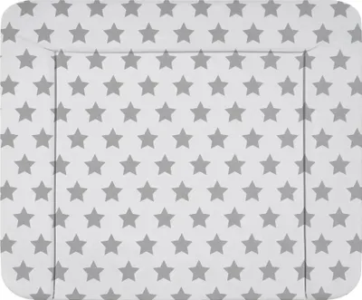 Produktbild von Alvi ALVI Wickelauflage Kuschel Stars silber 75x85