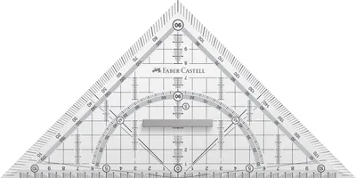 Image de FABER-CASTELL Grip Geometriedreieck groß 22 cm