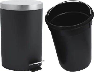Produktbild von Mülleimer Tretmülleimer 12 Liter DAY schwarz Abfalleimer