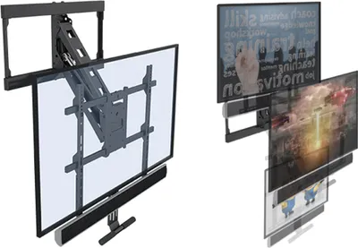 Produktbild von my wall HP 55 L TV Wandhalter herunterziehbar vollbeweglich 42 - 65 Zoll LED Fernseher