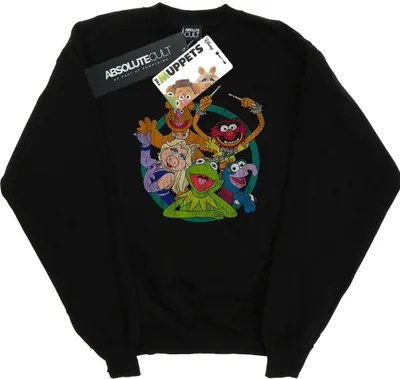 Produktbild von Disney - "The Muppets" Sweatshirt für Herren BI42369 (M) (Schwarz)