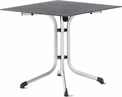Produktbild von SIEGER 5130-20 Kl.-Tis.Po. 80x80 Polytec,graphit/Sch.antr.