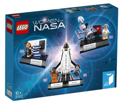 Produktbild von LEGO 21312 Die NASA-Frauen LEGO Anzahl Anleitungen: 1, Anzahl Minifiguren: 4, Gewicht: 1 KG, Altersberatung: 10+, Anzahl Teile: 231, Veröffentlicht in: 2017, Thema: LEGO Ideas (CUUSOO), UPC: 673419263818, Zahl: 21312-1, EAN: 5702016108453