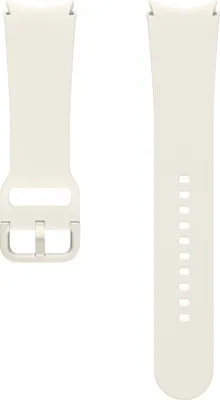 Produktbild von Original Samsung Silikon Sport Band Galaxy Watch 4 / 5 / 6 / 7 M/L Creme