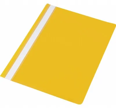 Produktbild von Panta Plast Aktenhefter PVC A4 Gelb mit Einsteckstreifen