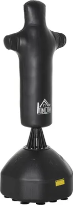 Produktbild von Boxsack Stehend 180Cm Erwachsene Standboxsack Boxdummy Boxsäule Humanoides Design Heavy Duty Boxsack Für Profis Und Anfänger Schwarz