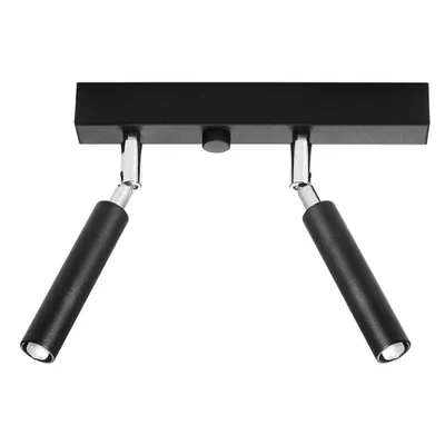Zdjęcie produktu dla Listwa sufitowa EYETECH 2 czarny Sollux Lighting SL.0898