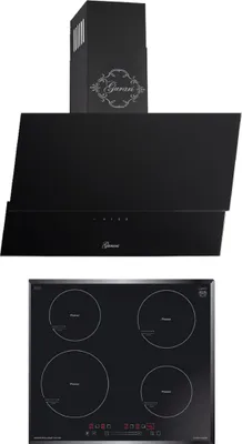 Produktbild von GURARI Kopffreihaube GCH D 268 BL 6 Prime + Kaiser Induktions-Kochfeld KCT 6705