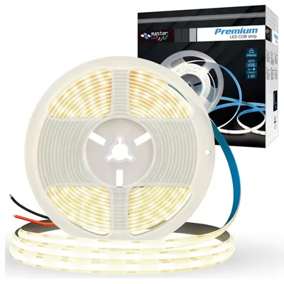 Obrázek produktu pro MasterLED LED COB pásky 5 m, 24 V DC, 4000 K neutrální bílá, 320 LED m, 10 Wm, IP20, stmívatelné