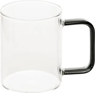 Obrázek produktu pro Skleněný hrnek s barevným uchem, 200 ml
