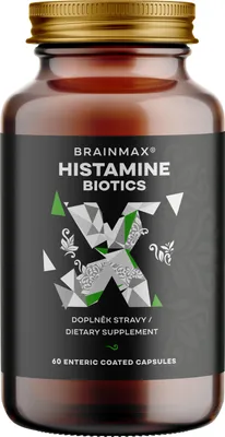 Obrázek produktu pro BrainMax Histamine Biotics, Histaminové probiotika, 60 enterických tobolek
