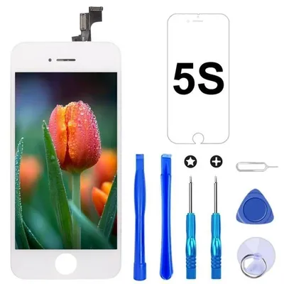 Produktbild von Display für iPhone 5S/SE 2016 Weiß LCD Bildschirm 4,0" Touch Digitizer