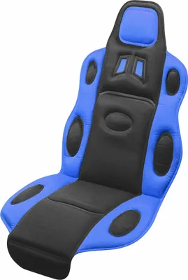 Produktbild von COMPASS Potah sedadla RACE černo-modrý 31651