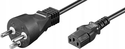 Produktbild von Microconnect PE1204100R, 10 m, Netzstecker Typ K, C13-Koppler, 250 V, 10 A