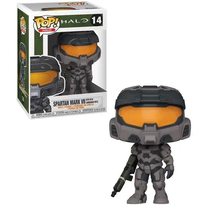 Image de Halo - Spartan Mark VII avec fusil Commando VK78 14 - Funko Pop - Figurine en vinyle