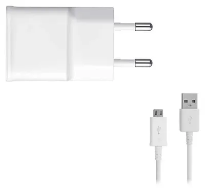 Produktbild von Samsung - EP-TA50EWE - USB Mains Adapter - 1550 mA - White BULK