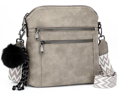 Produktbild von TANTOMI Umhängetasche Damen Mittelgroß, Crossbody Bags Handtasche Damen mit Viel