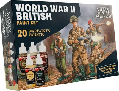 Image de The Army Painter - Set de Peintures Warpaints Historiques WWII Britanniques