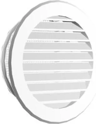 Produktbild von Rundes Gitter Mit Gitter Fi150 185Mm Weiss - Kra 026 Bi