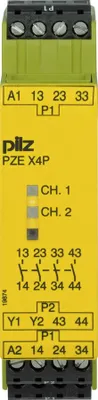 Produktbild von Pilz Kontakterweiterungsblock 24VDC 4n/o PZE X4P, 777585