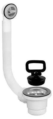 Produktbild von Küchenspüle Sieb für 70mm Loch mit rundem Überlauf, Standardgröße, Spülbecken Stopper Siebkörbchen für Küche