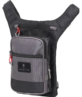 Produktbild von Westin W4 Leg Bag 1 Box Medium Titanium Black - Angeltasche