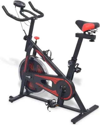 Image de Vélo d'entraînement – Vélo de fitness – Vélo cardio – Selle réglable – Volante d'inertie de 15 kg