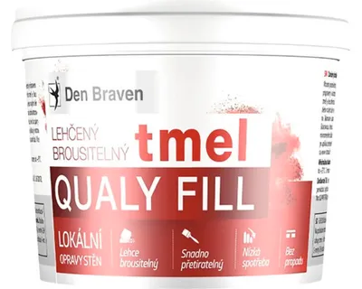 Immagine prodotto di stucco per intonaco carteggiabile QUALY FILL 250ml BD