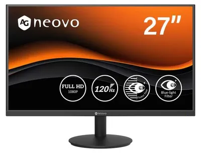 Imagen del producto de Monitor de ordenador AG Neovo LA2704, 68,6 cm (27"), resolución Full HD de 1920 x 1080 píxeles, tecnología LED, color negro