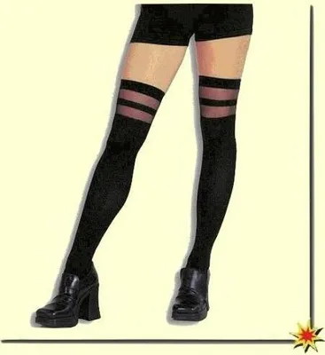 Produktbild von Edel Over-Knees, Overknees, Strümpfe, schwarz