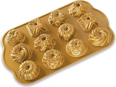 Produktbild von NORDIC WARE Form für 12 Brötchen gold 0,3l